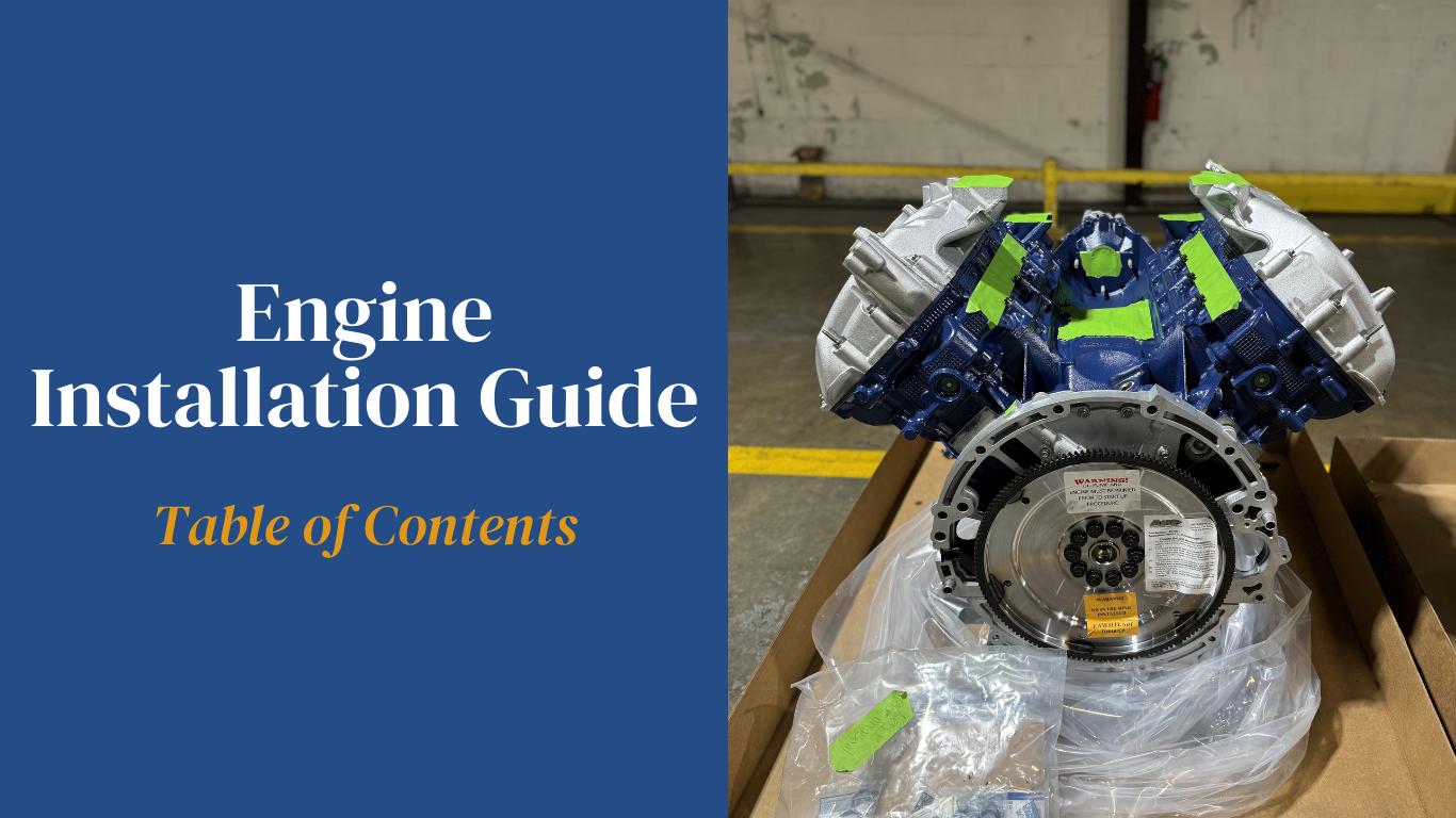 Engine Installation Guide